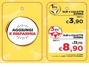 Slip Donna Midi L Grigio Melange Delinea - Foto 2