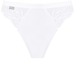 Slip Donna Sgambato Con Pizzo S Bianco Playtex