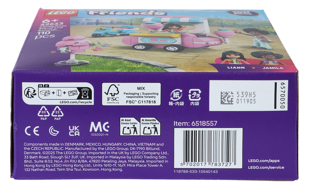 Bancarella Di Zucchero Filato Lego Friends - Foto 2