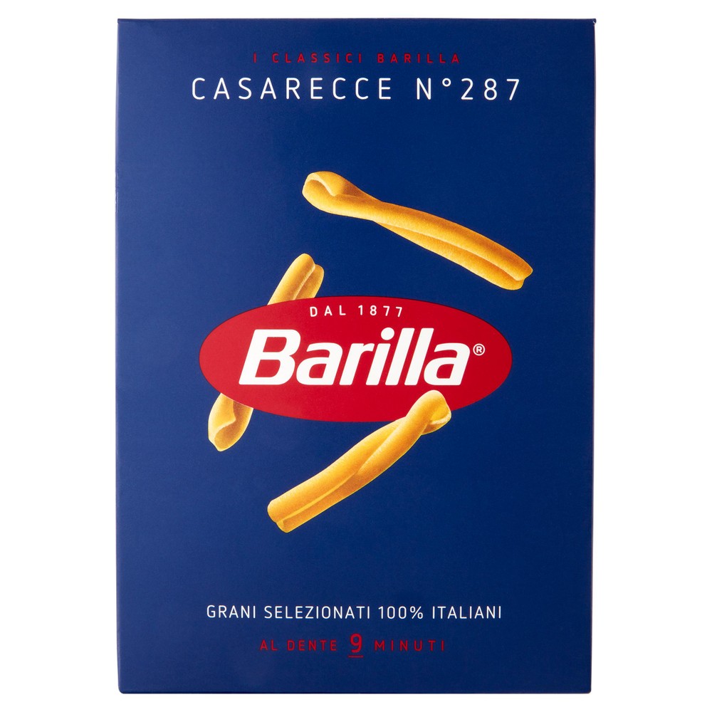 Pasta Casarecce N.287 100% Grano Italiano Barilla - Foto 1