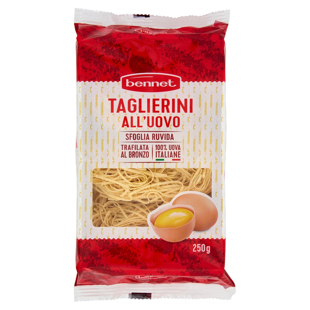 Pasta Taglierini All'uovo Trafilati Al Bronzo Bennet - Foto 1