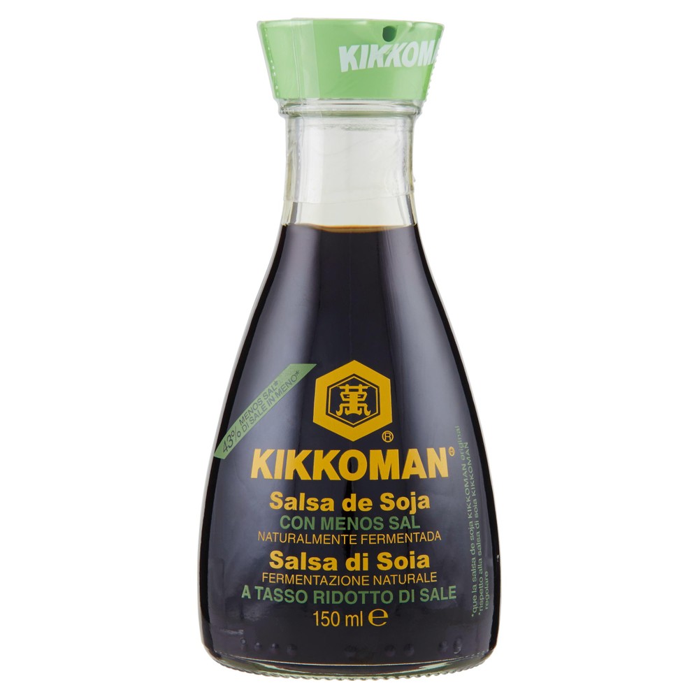 Salsa Di Soia A Tasso Ridotto Di Sale Kikkoman - Foto 1