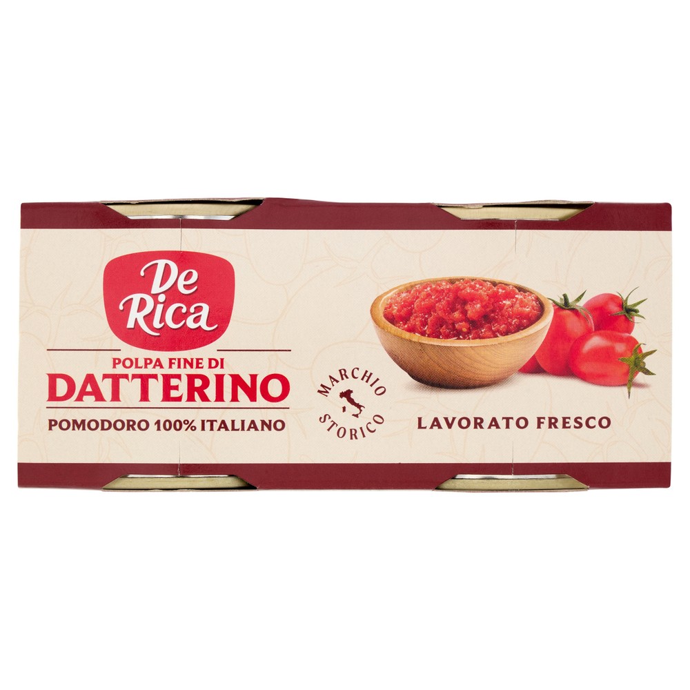 Polpa Fine Di Datterino De Rica 2x230g - Foto 1