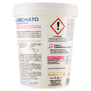 Percarbonato Capi Bianchi 500 Gr Smapiu' - Foto 3
