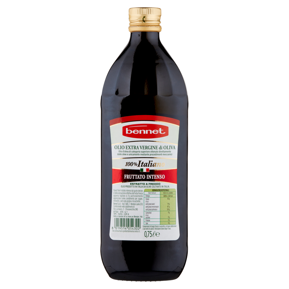 Olio Extra Vergine Di Oliva 100% Italiano Intenso - Foto 3