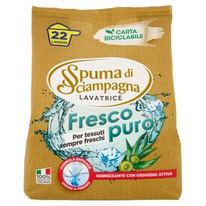Detersivo Polvere Lavatrice Biancopuro Spuma Di Sciampagna 22 Lavaggi - Foto 1
