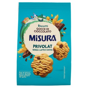 Biscotti Privolat Con Gocce Cioccolato Senza Latte E Uova Misura - Foto 1