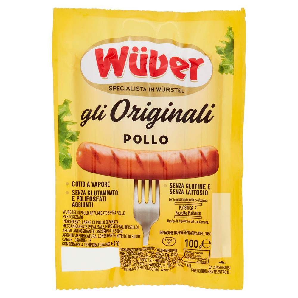 4 Wurstel Pollo Wuber - Foto 1