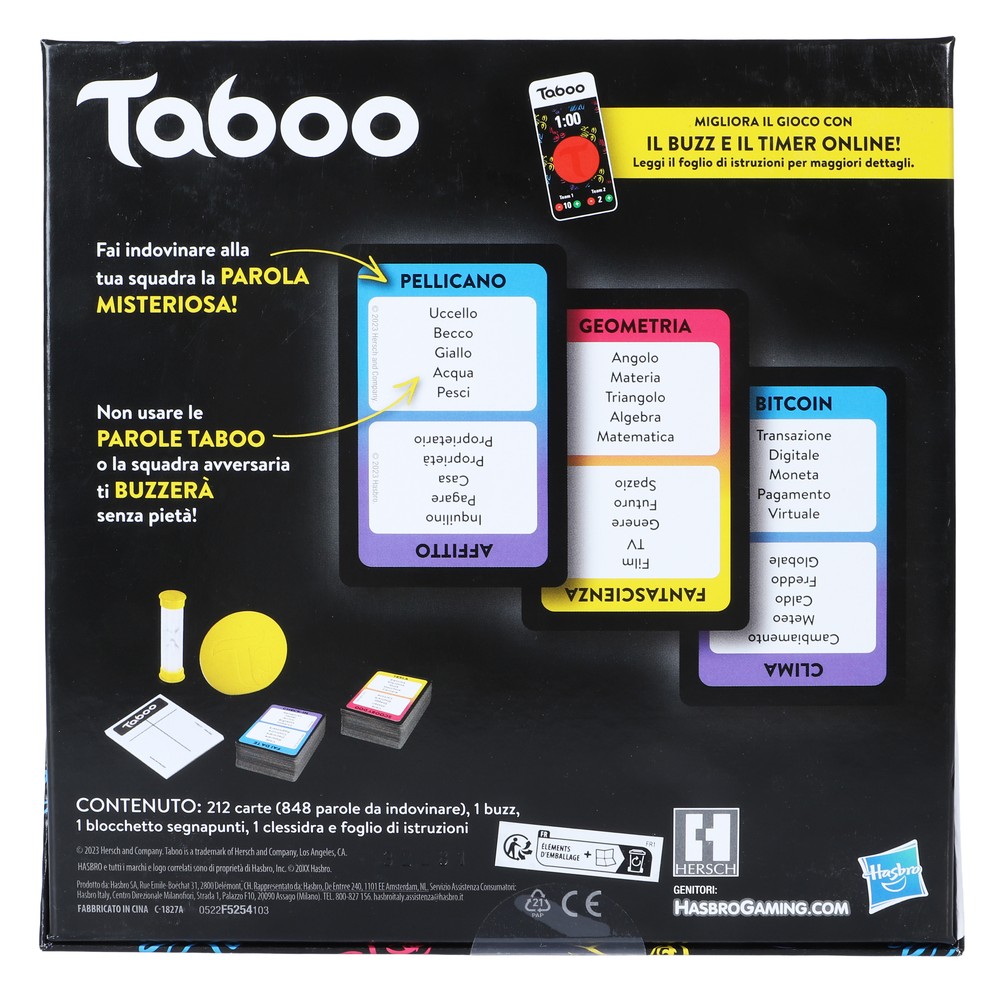 Gioco Di Societa' Taboo - Foto 3