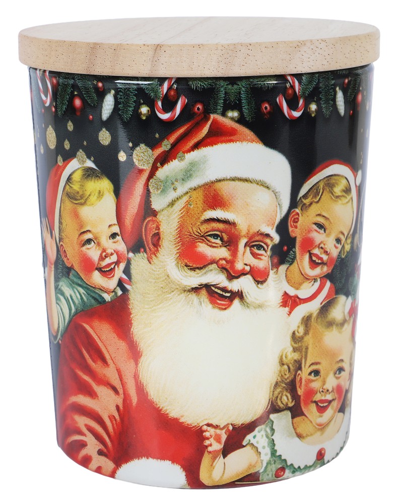 Candela Con Tappo Babbo Natale - Foto 3