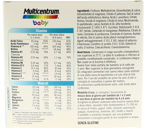 Multivitaminico Baby Multicentrum Bustine