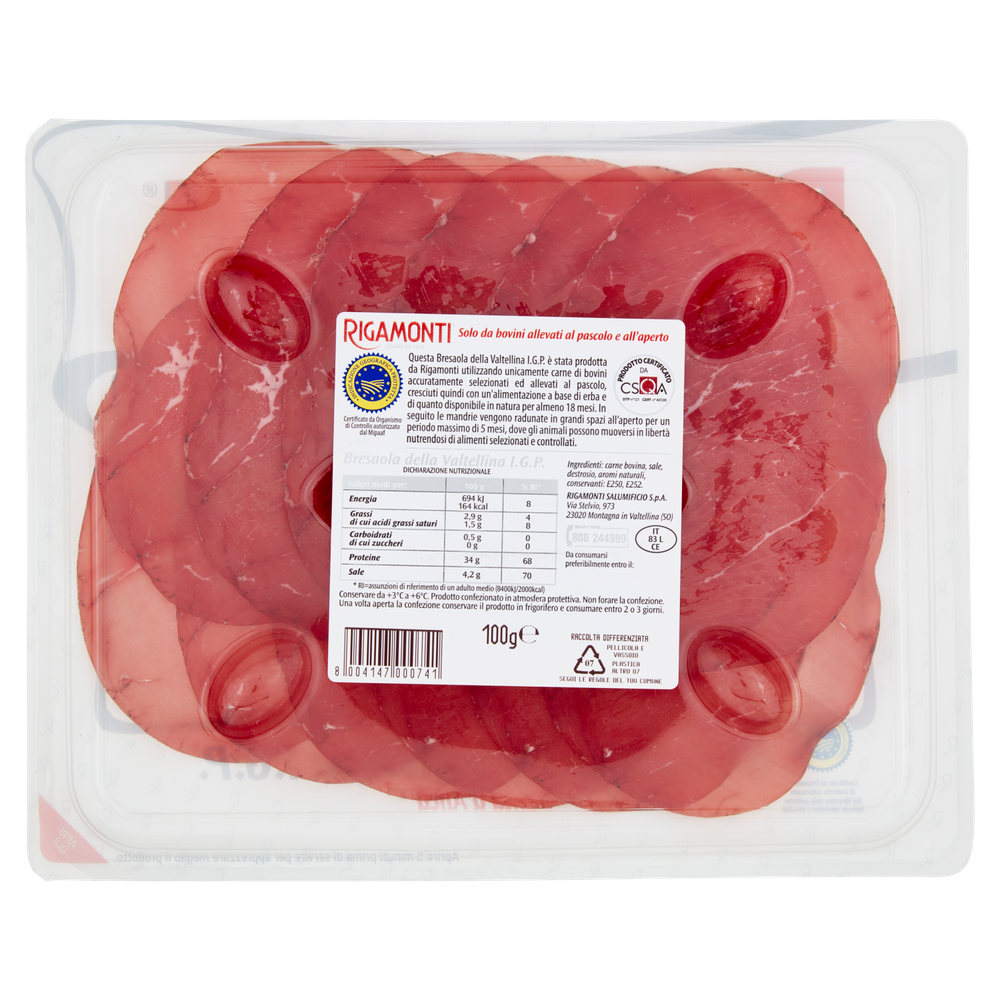 Bresaola Valtellina Igp Rigamonti - Foto 3