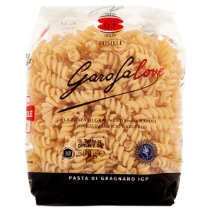 Pasta Fusilli N.63 Pasta Di Gragnano Igp Garofalo - Foto 1