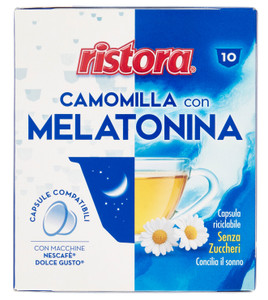 Camomilla Con Melatonina Capsule Per Macchine Nescafè 10pz Ristora - Foto 3