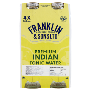 Water Indian Tonic 4x200ml Franklin - Foto 3