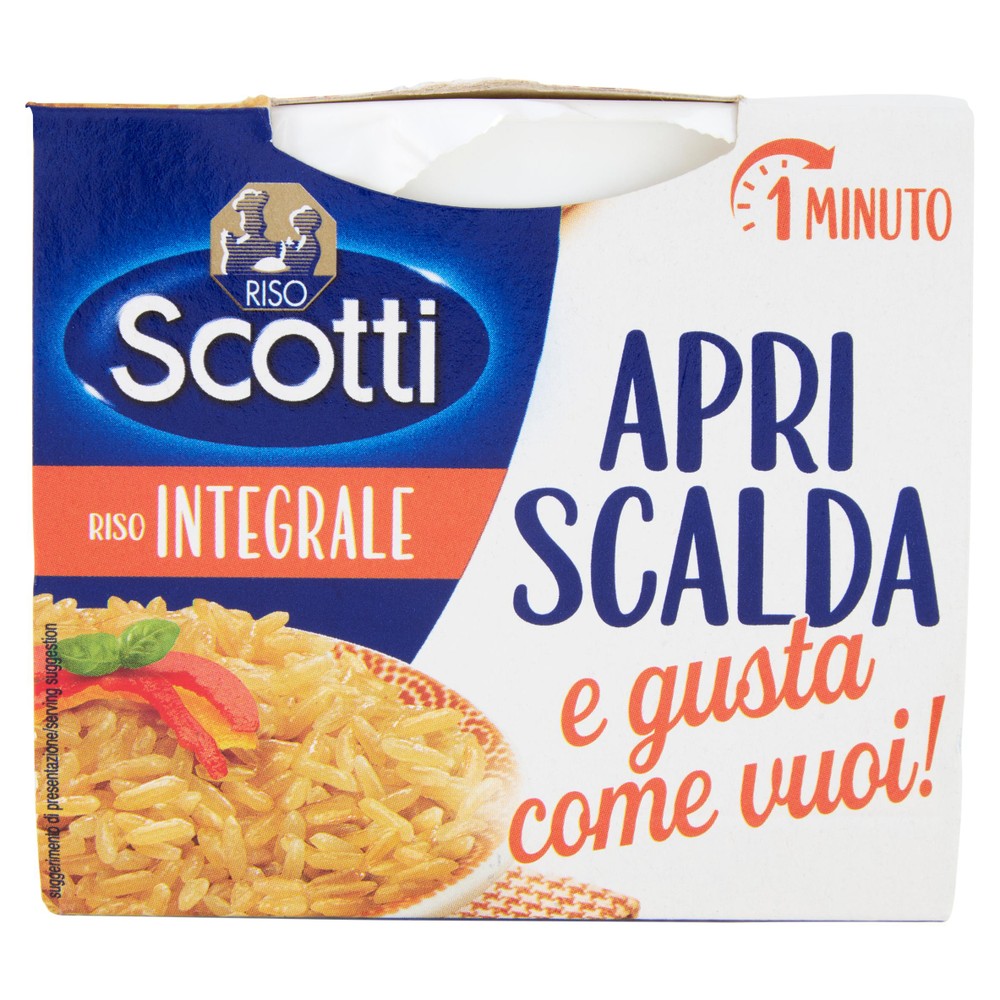 Riso Integrale Cotto Al Vapore Riso Scotti - Foto 1