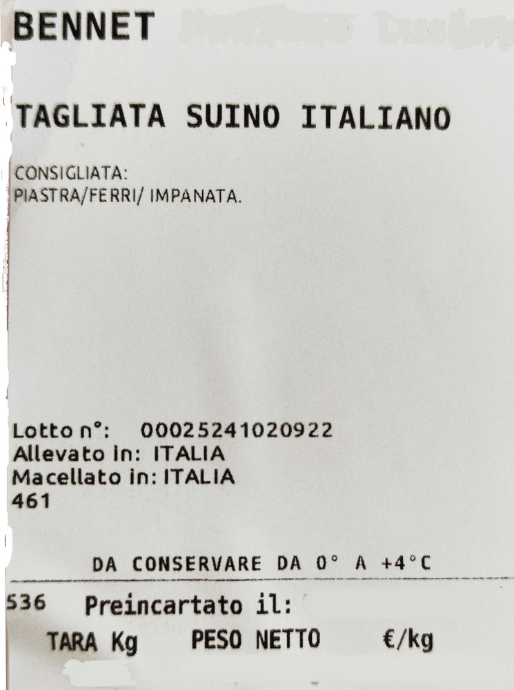 Tagliata Di Suino Italiano Filiera Valore Bennet - Foto 3