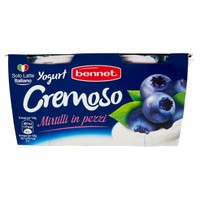 Yogurt Intero Bennet Mirtillo 2 Da Gr . 125 Yogurt Intero Bennet Mirtillo 2 Da Gr . 125