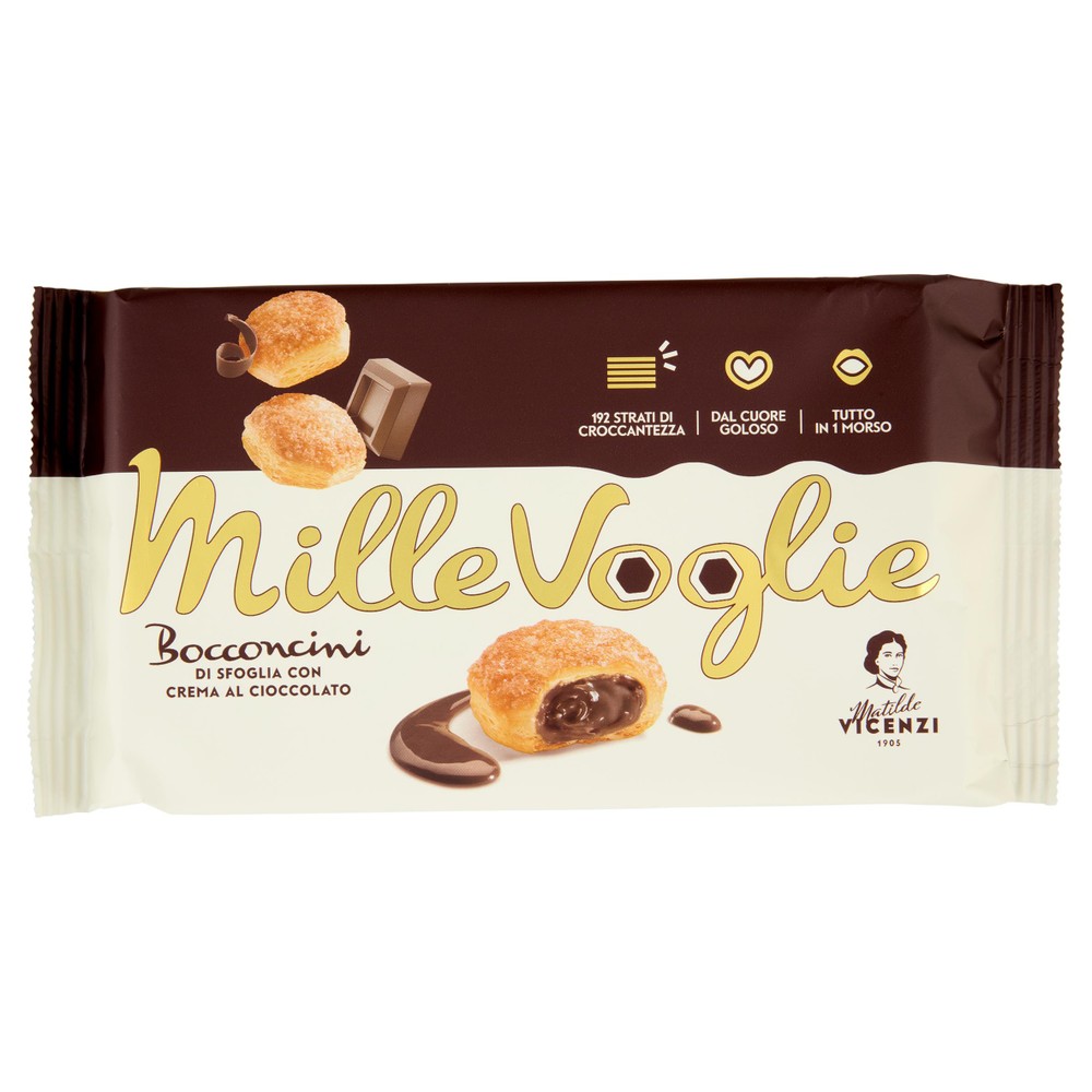 Bocconcini Crema Cacao Vicenzi - Foto 1