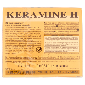 Keramine H Rinforzante Capelli Secchi Conf. Da 10 - Foto 3