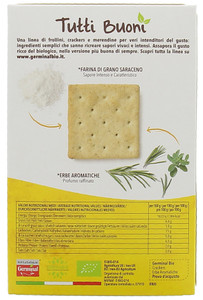 Crackers Erbe Aromatiche Germinal