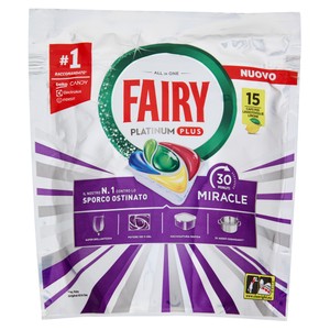 15 Caps Lavastoviglie Miracle Fairy Limone - Foto 1