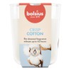 Candela Bicchiere Cotone Bolsius