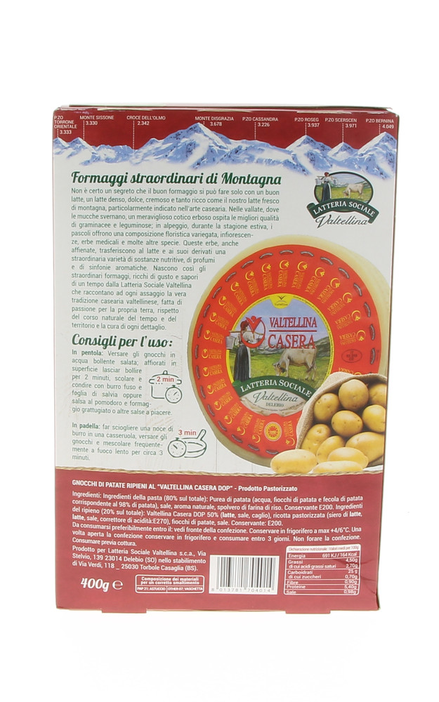 Gnocchi Di Patate Ripieni Al Valtellina Casera Dop - Foto 2