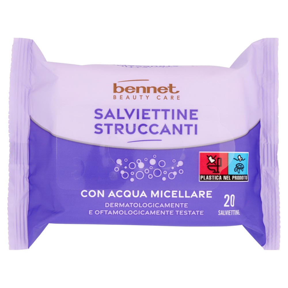 Salviettine Struccanti Micellari Bennet - Foto 1