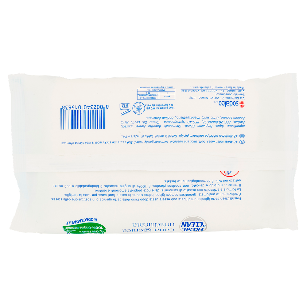 Carta Igienica Umidificata Fresh & Clean - Foto 3