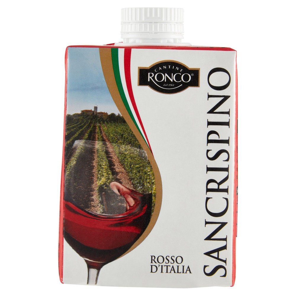 Vino Rosso San Crispino In Brik