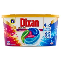 Detersivo Predosato Per Lavatrice Dixan Discs Color , conf . da 25 Caps Detersivo Predosato Per Lavatrice Dixan Discs Color , conf . da 25 Caps
