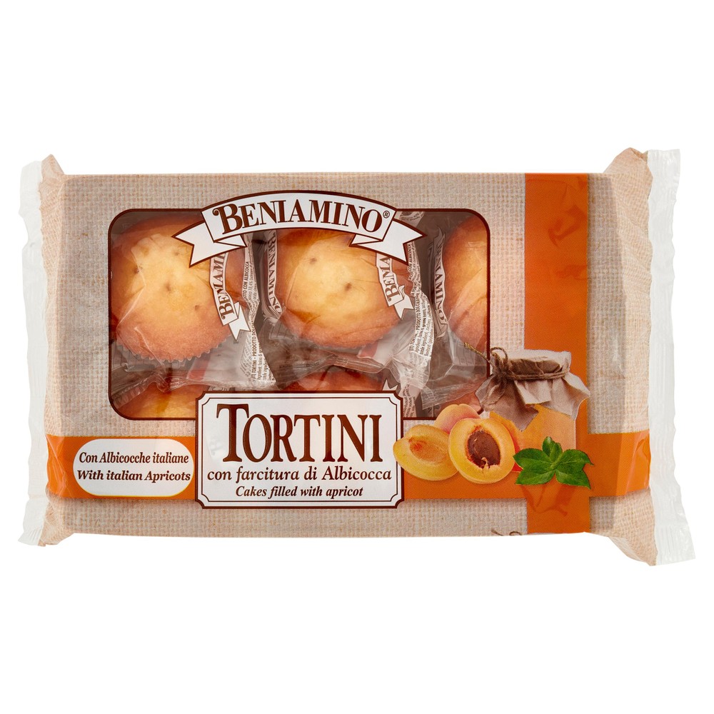 Tortini Con Farcitura Di Albicocca 6x41,7g Beniamino - Foto 1