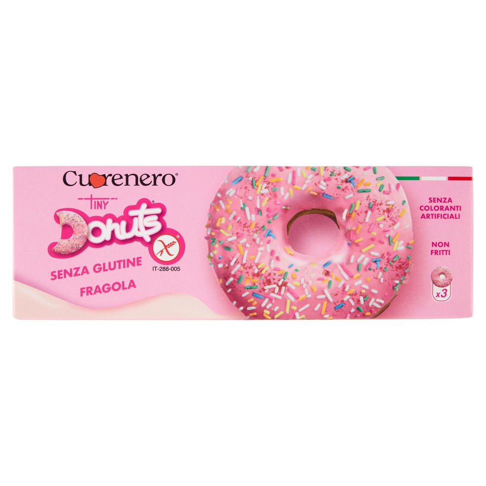 Cuorenero Donuts Fragola Tiny - Foto 1