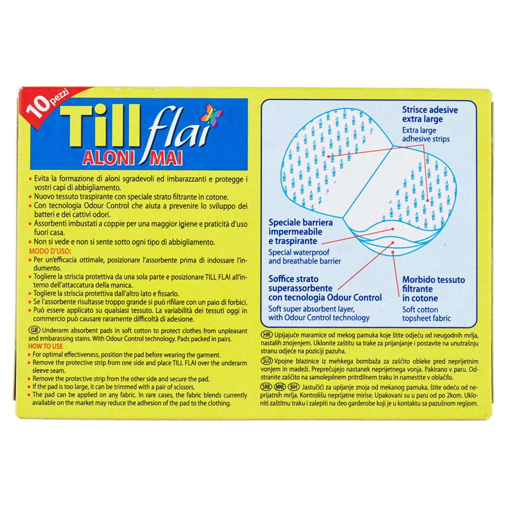 TILL FLAI AXILLARY PADS 