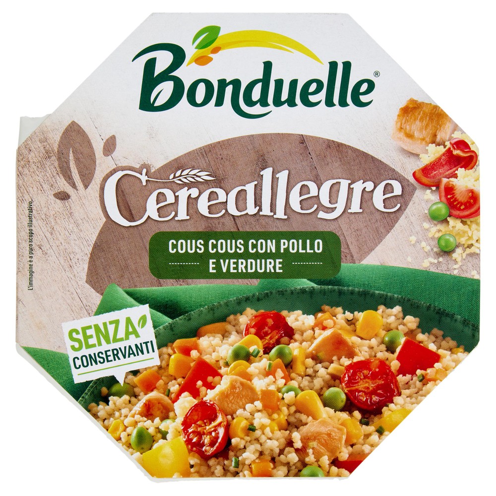 Cereallegre Cous Cous Con Pollo E Verdure Bonduelle - Foto 1