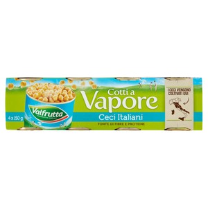 Ceci Italiani Cotti A Vapore 4x150g Valfrutta - Foto 1