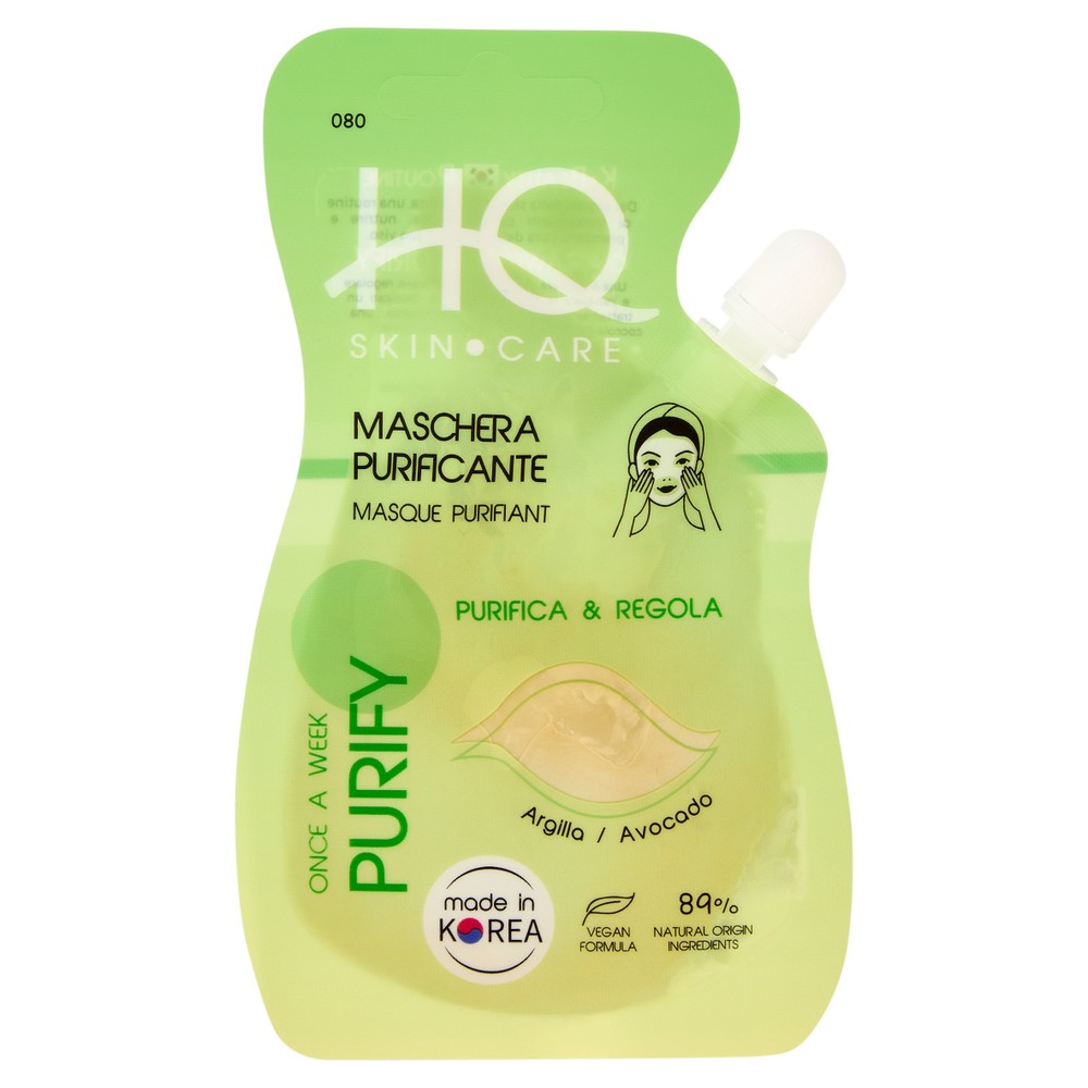 Maschera Purificante Once A Week Purify Argilla / Avocado 15 Ml Hq - Foto 1