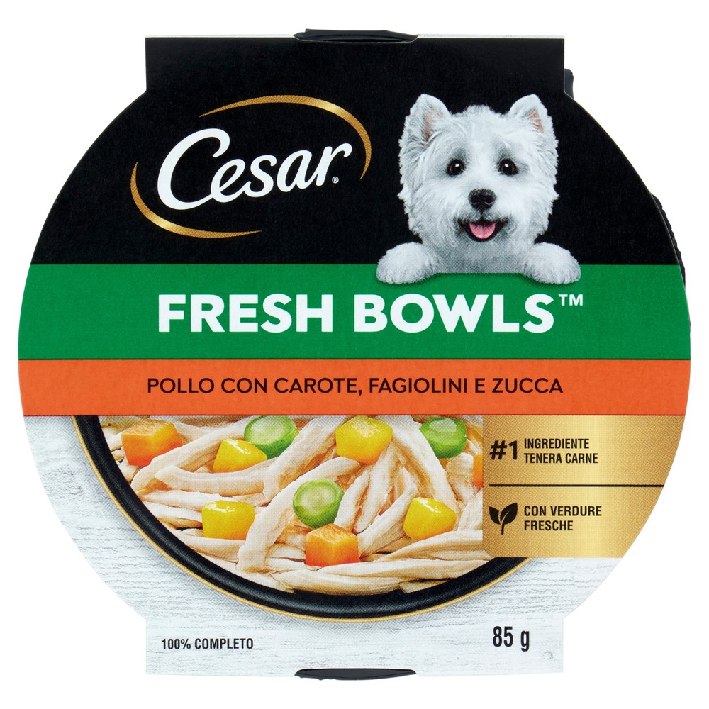 Cesar Fresh Bowl Pollo Carote 85g - Foto 1