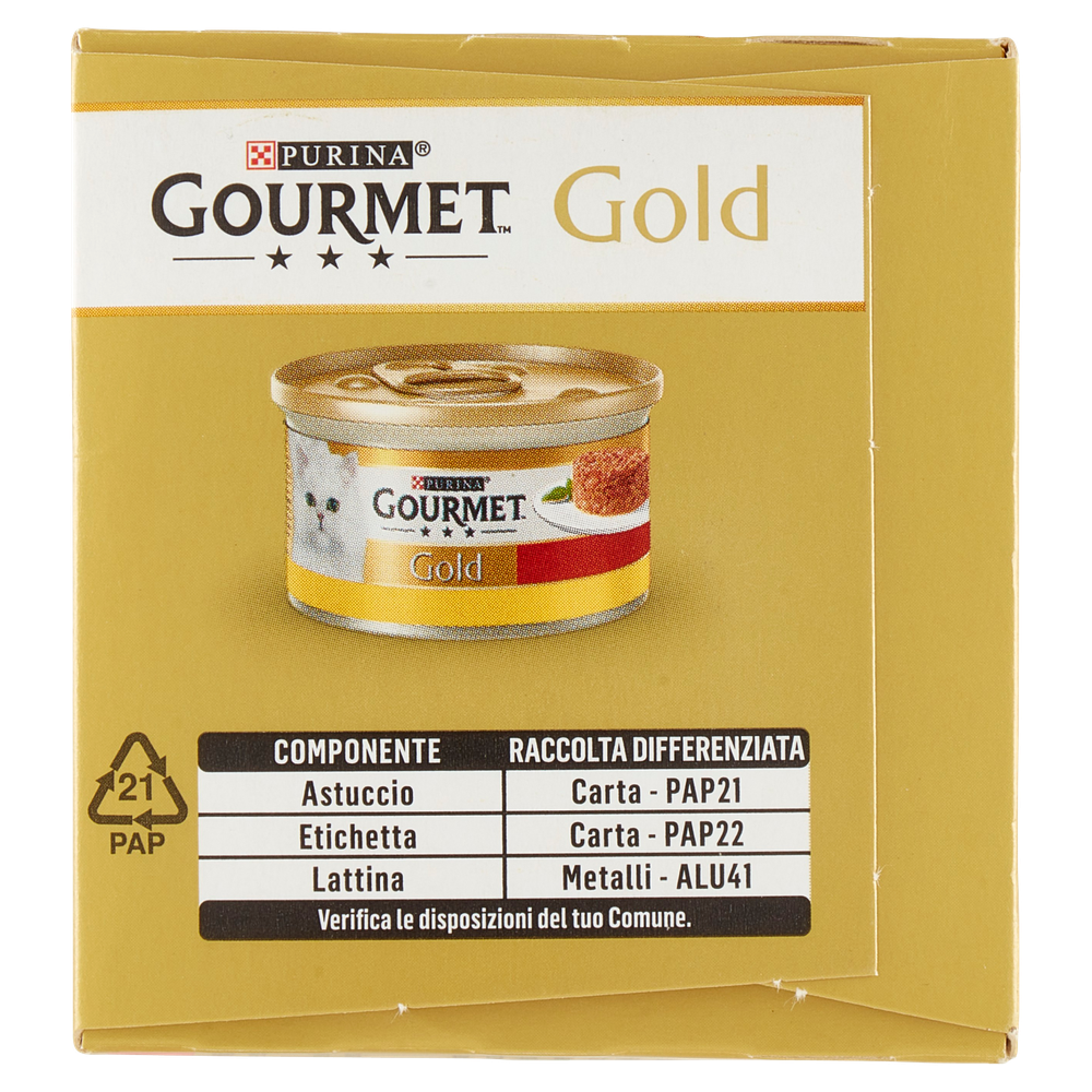 Alimento Umido Per Gatti Tortini Carne Gourmet Gold - Foto 2
