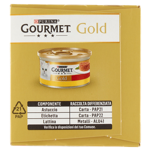 Alimento Umido Per Gatti Tortini Carne Gourmet Gold - Foto 2