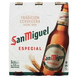 Birra San Miguel 3 Bottiglie Da Cl.33