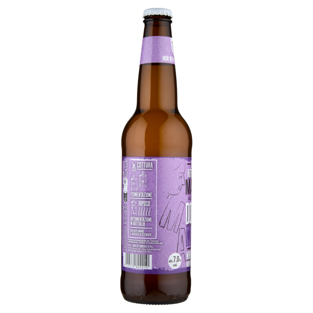 Birra Artigianale Doppio Malto 7 ° Ma.Ma Matilde Mattia - Foto 2