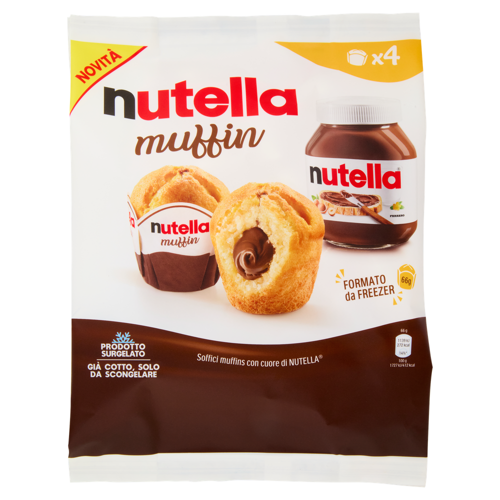 4 Muffin Nutella Ferrero - Foto 1