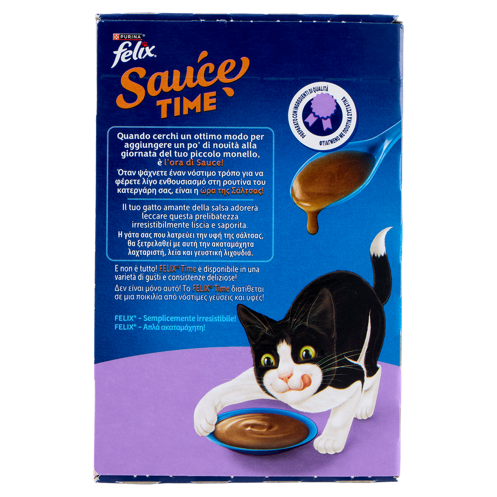 Sauce Time Purina Pollo E Salmone Felix - Foto 3