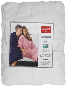 Accappatoio Unisex Con Cappuccio XL Bianco Gabel - Foto 1