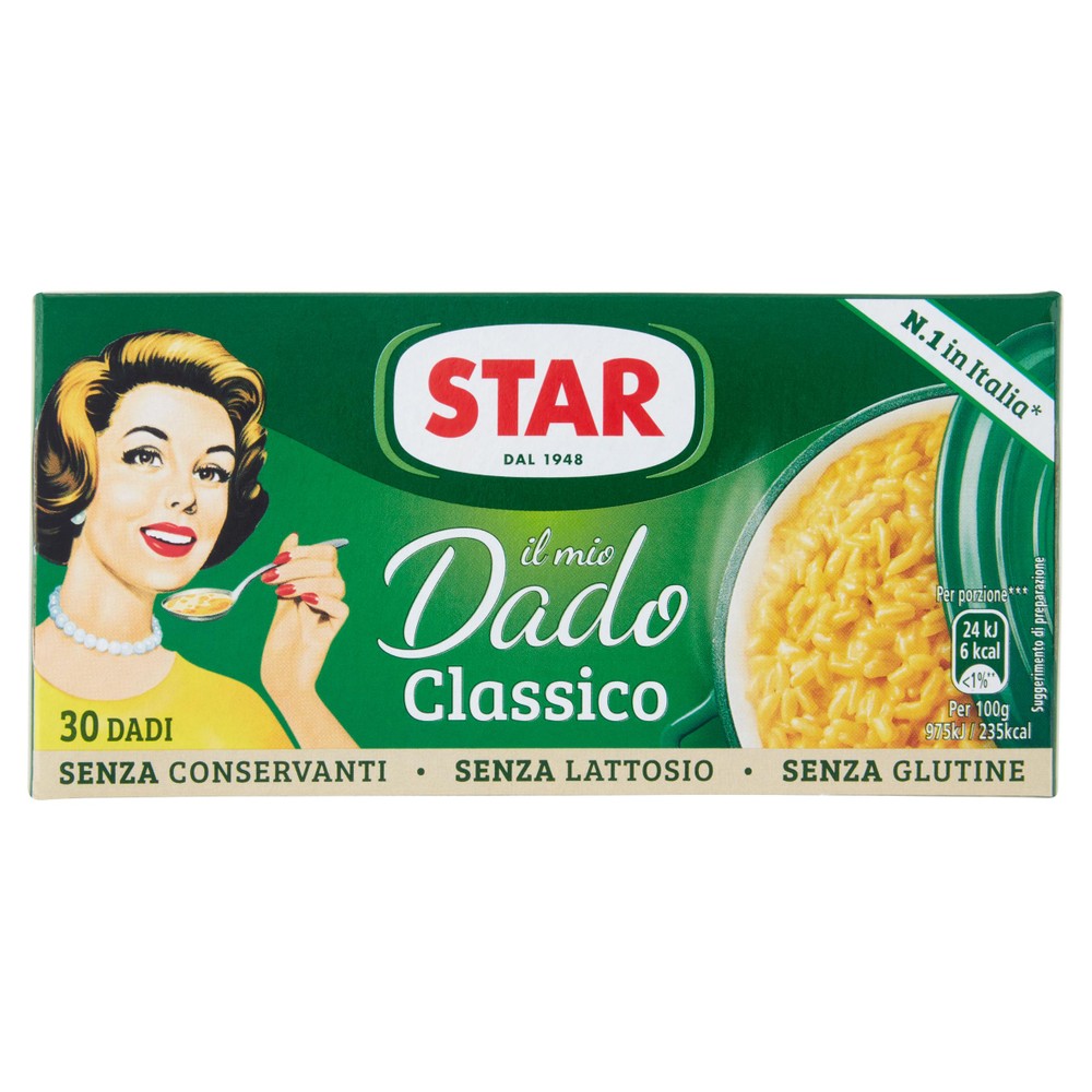 Dado Classico Confezione Da 30 Pezzi Star - Foto 1