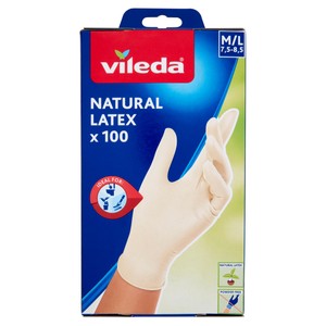 Guanti In Lattice Usa&Getta Multilatex Vileda Taglia M-L Pz.100