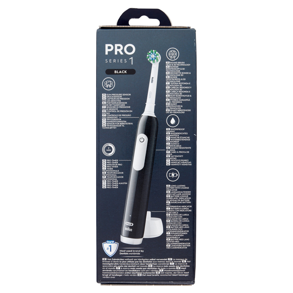 Spazzolino Elettrico Pro1 Cross Action Black Oral B - Foto 3