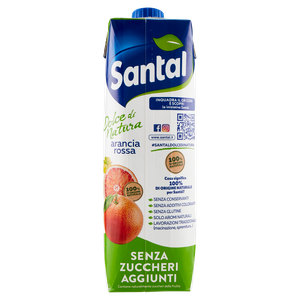 Succo Senza Zuccheri Aggiunti Arancia Rossa Santal - Foto 3